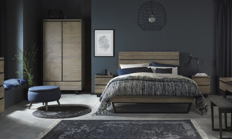How To Jump on the Industrial Bedroom Trend