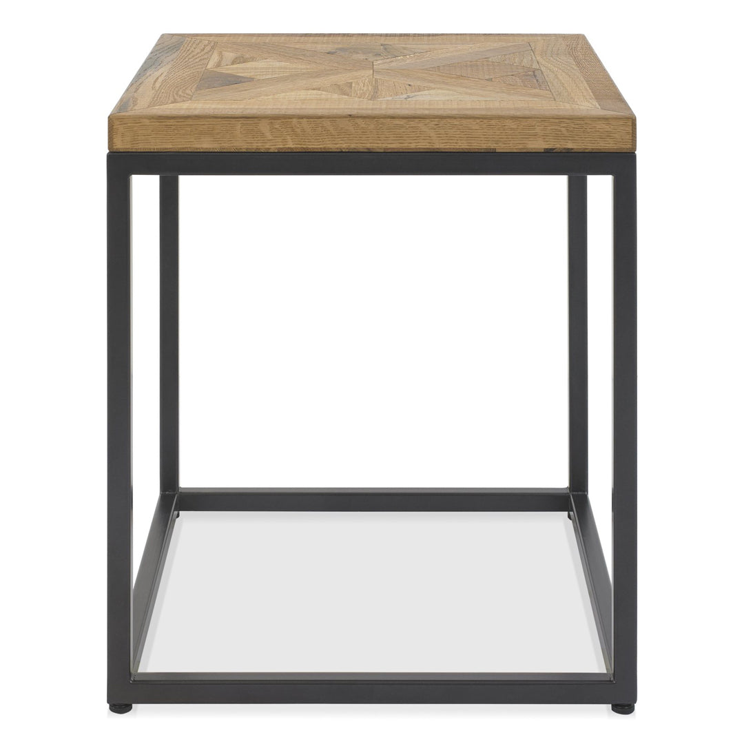 Bentley Designs Indus Rustic Oak Lamp Table