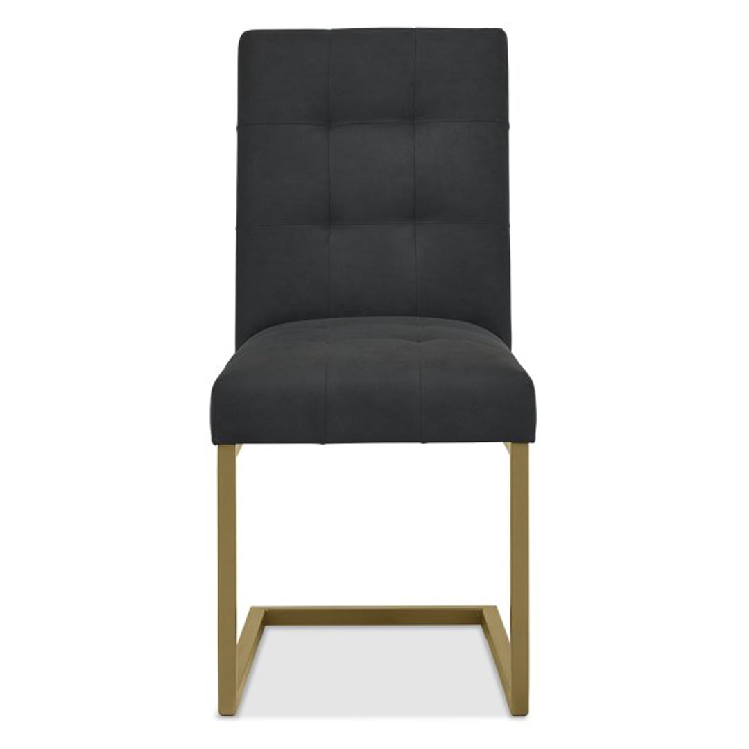 Bentley Designs Athena Upholstered Cantilever Chairs (Pair)
