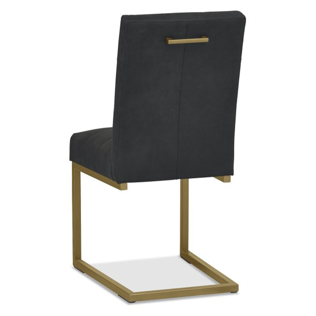 Bentley Designs Athena Upholstered Cantilever Chairs (Pair)