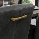 Bentley Designs Athena Upholstered Cantilever Chairs (Pair)