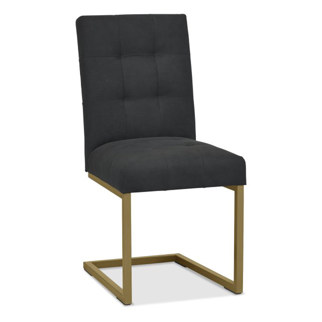 Bentley Designs Athena Upholstered Cantilever Chairs (Pair)