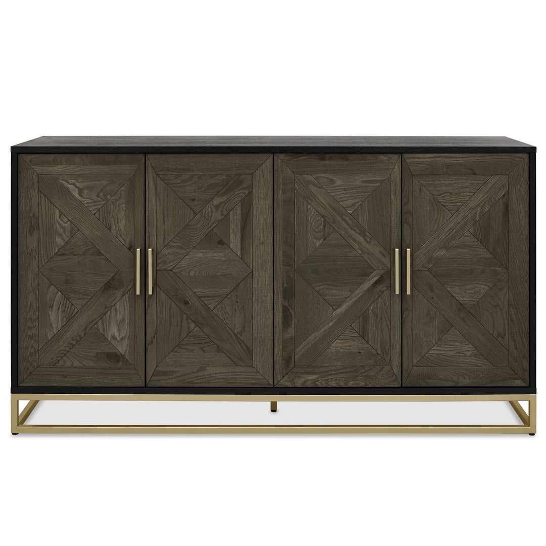 Bentley Designs Athena Fumed Oak Wide Sideboard