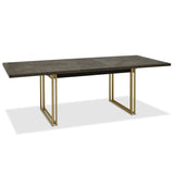 Bentley Designs Athena Fumed Oak 6-8 Dining Table