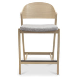 Bentley Designs Vega Scandi Oak Bar Stool