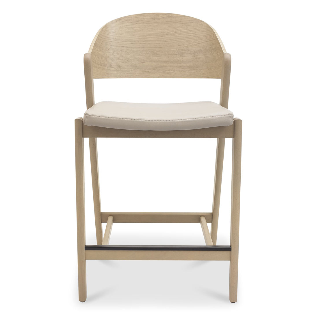 Bentley Designs Vega Scandi Oak Bar Stool