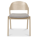 Bentley Designs Vega Scandi Oak Ply Back Chairs (Pair)
