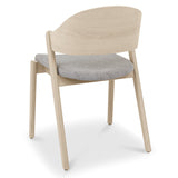 Bentley Designs Vega Scandi Oak Ply Back Chairs (Pair)
