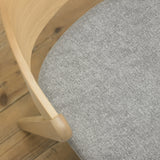 Bentley Designs Vega Scandi Oak Ply Back Chairs (Pair)