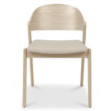 Bentley Designs Vega Scandi Oak Ply Back Chairs (Pair)