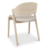 Bentley Designs Vega Scandi Oak Ply Back Chairs (Pair)