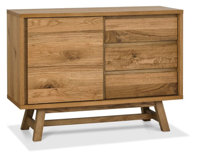 Bentley Designs Camden Rustic Oak Narrow Sideboard