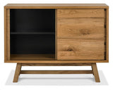 Bentley Designs Camden Rustic Oak Narrow Sideboard