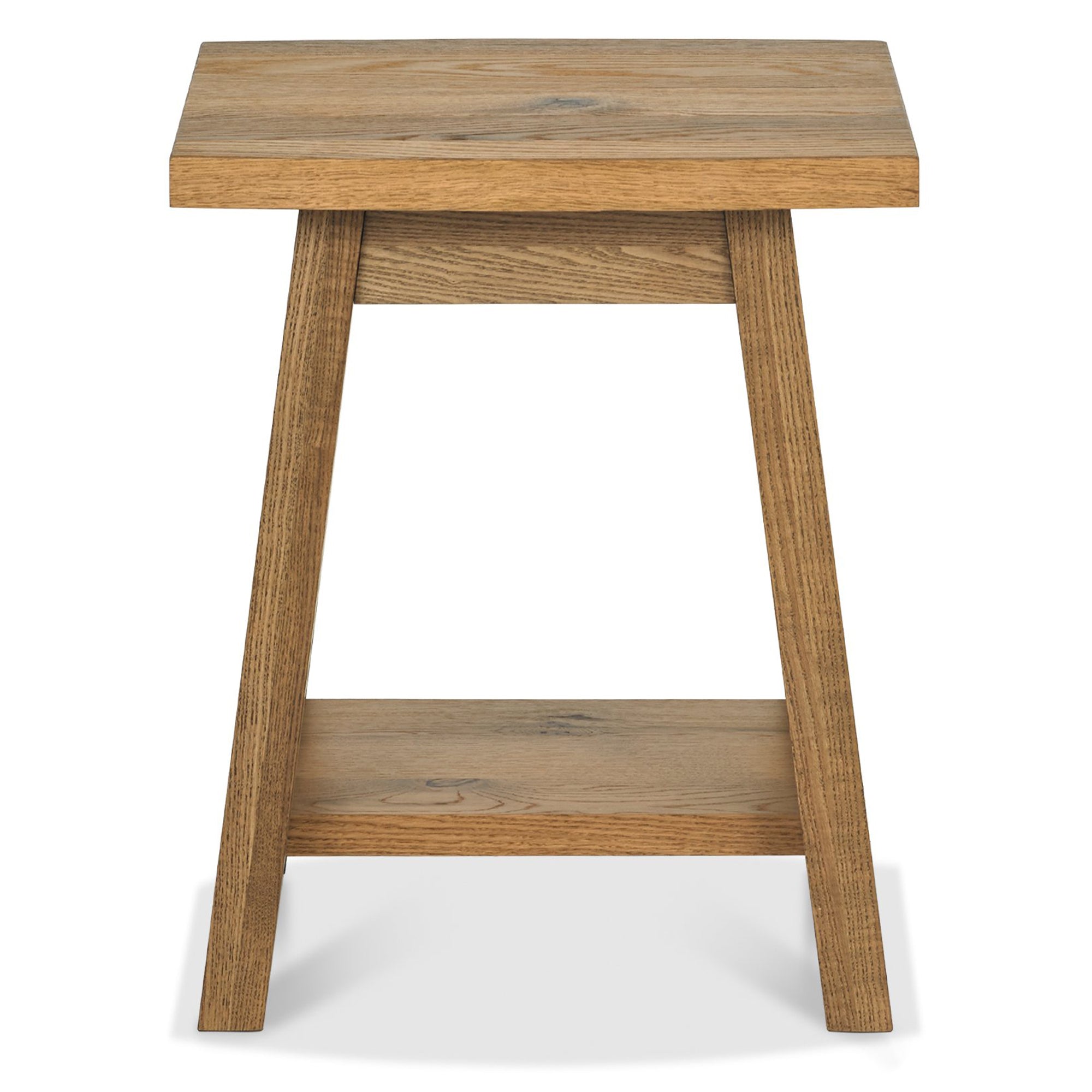 Bentley Designs Camden Rustic Oak Lamp Table