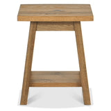Bentley Designs Camden Rustic Oak Lamp Table