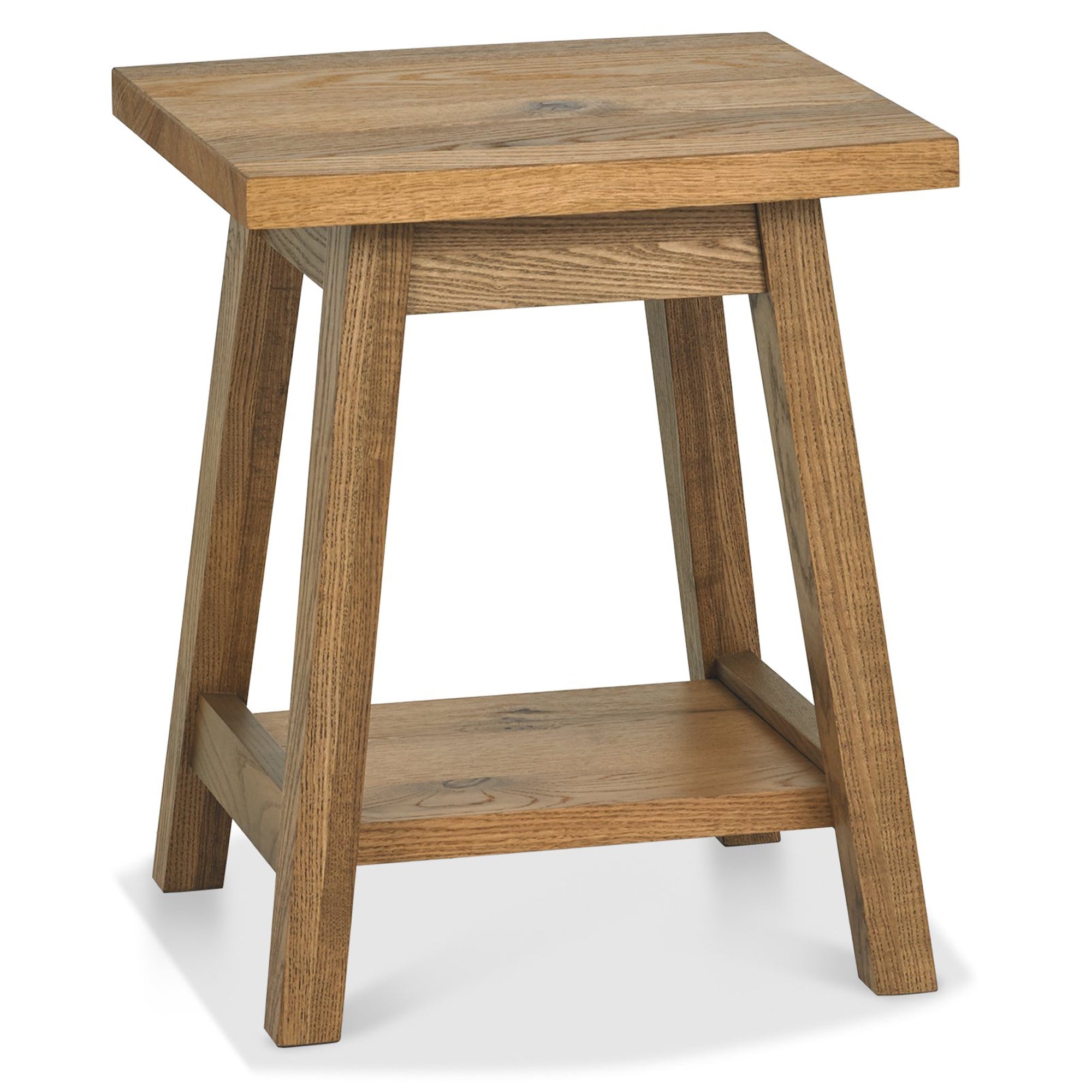 Bentley Designs Camden Rustic Oak Lamp Table