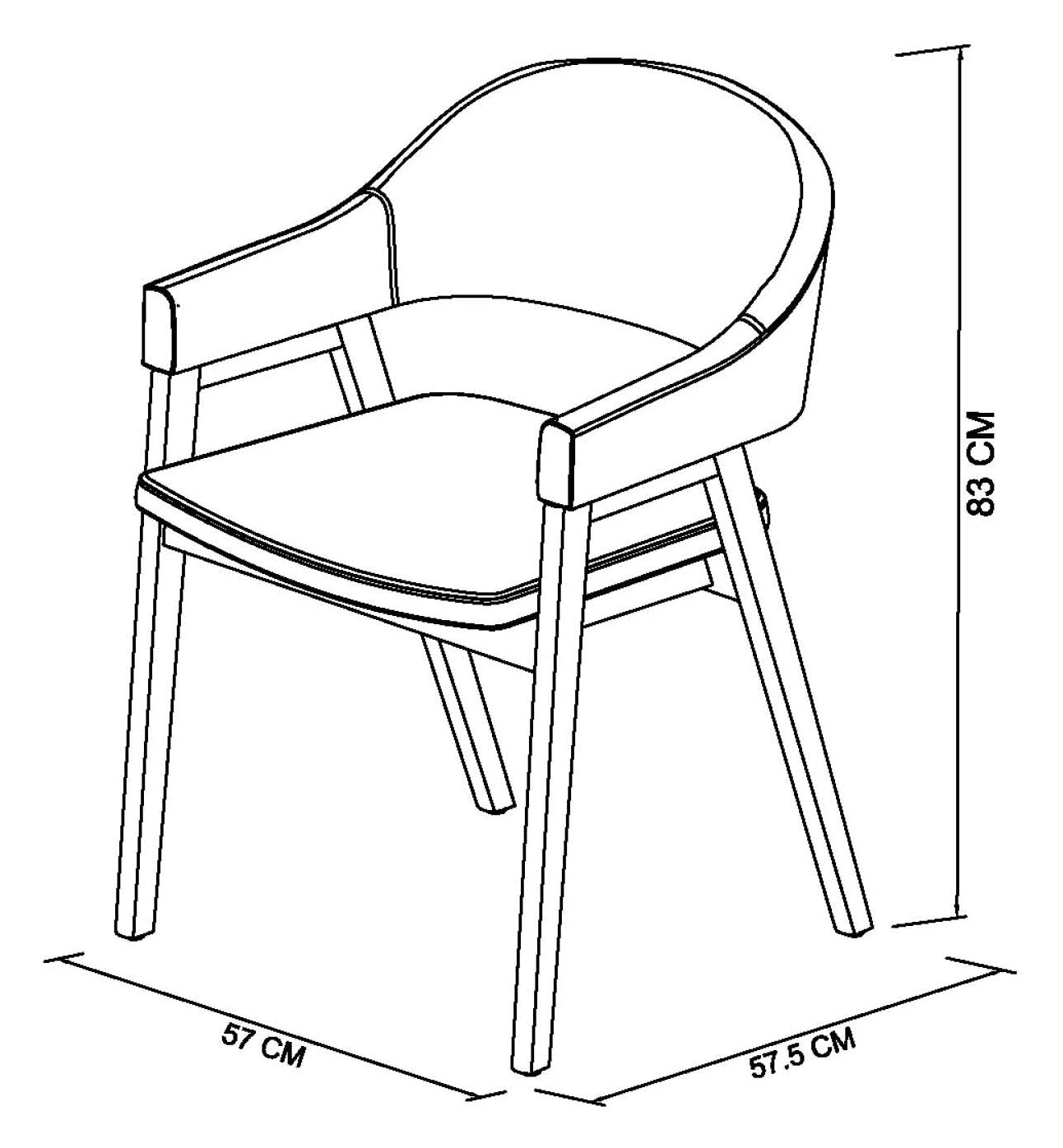 Bentley Designs Camden Rustic Oak Upholstered Arm Chairs (Pair)