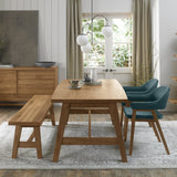 Bentley Designs Camden Rustic Oak 4 - 6 Seater Dining Table