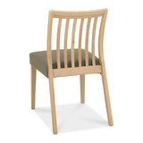 Bentley Designs Bergen Oak Low Slat Dining Chairs (Pair)