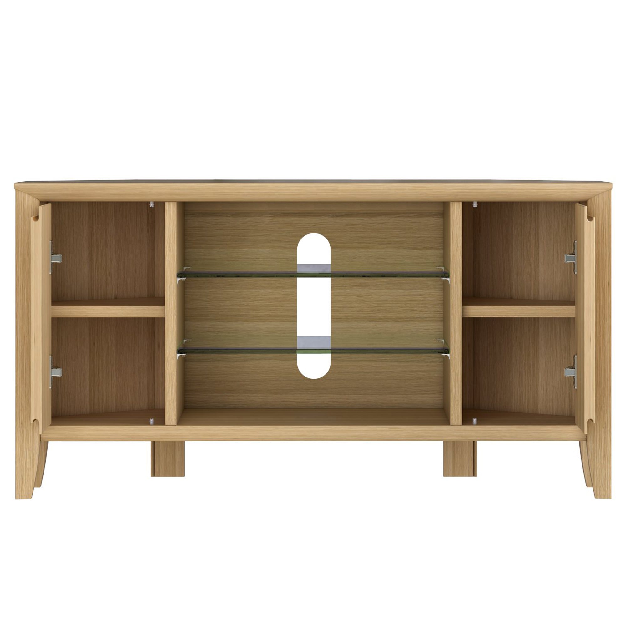 Bentley Designs Bergen Oak Corner Media Unit
