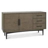 Bentley Designs Vintage Weathered Oak Wide Sideboard