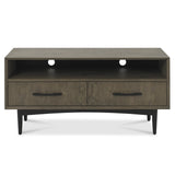 Bentley Designs Vintage Weathered Oak Entertainment Unit