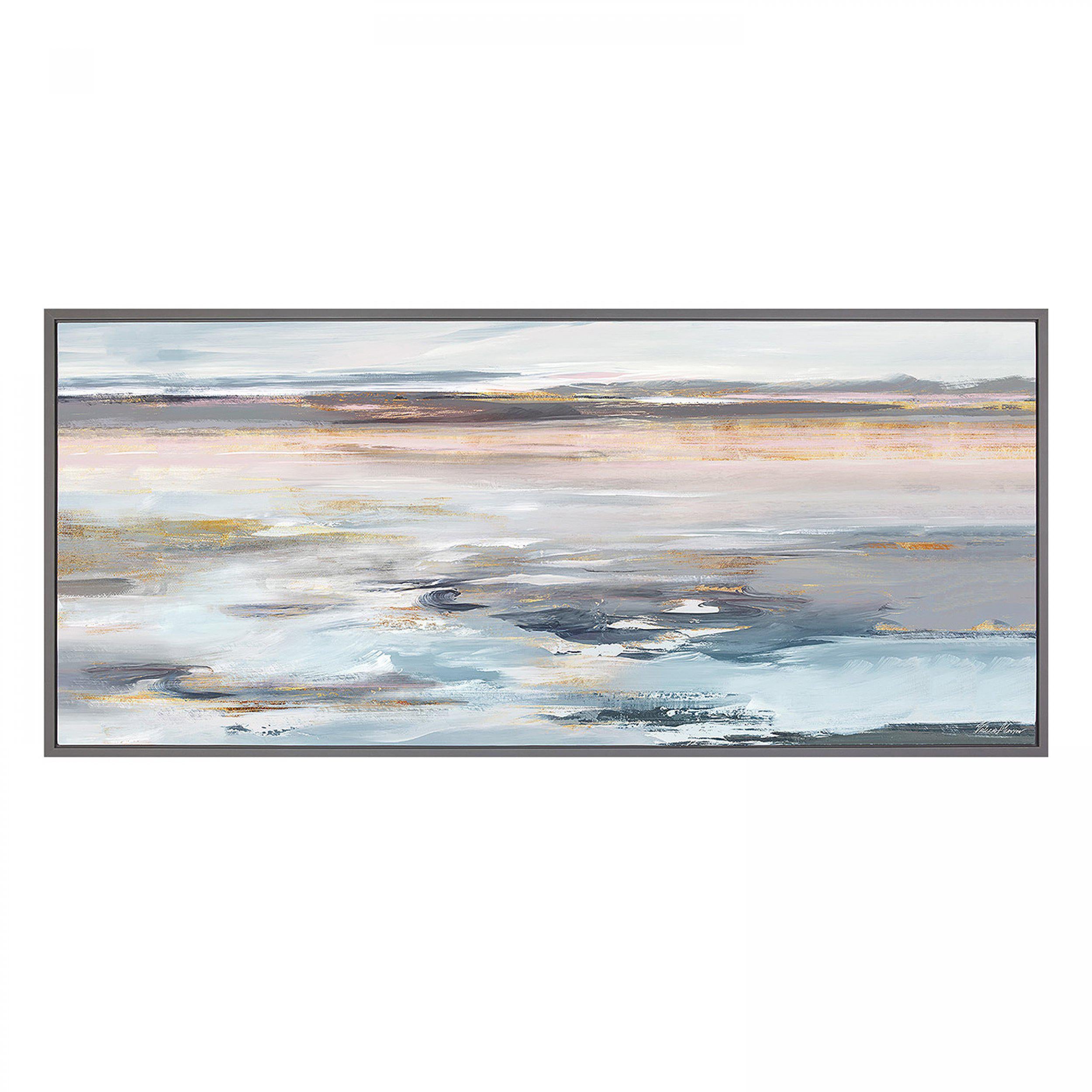 Even Tide Canvas by Valeria Mravyan