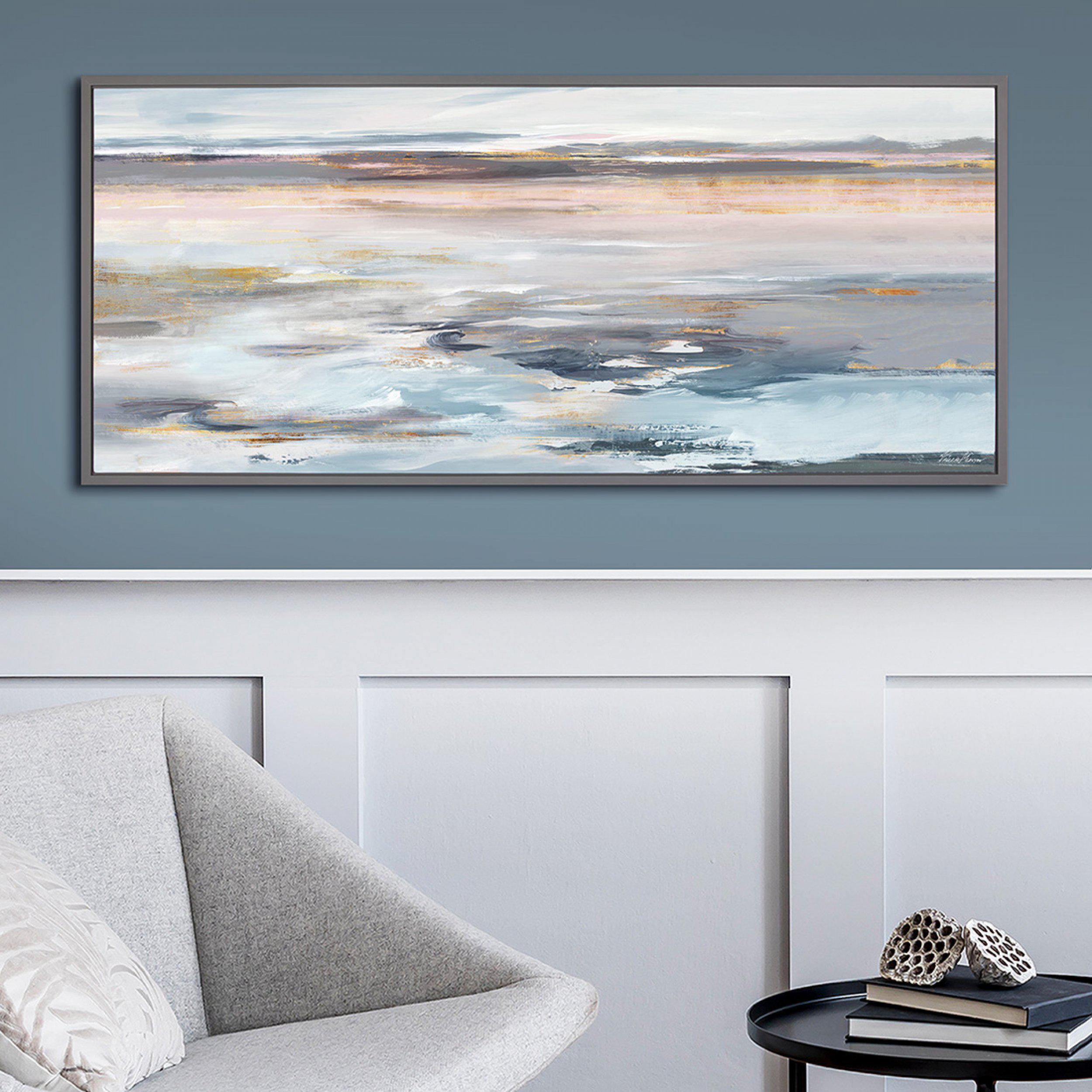 Even Tide Canvas by Valeria Mravyan