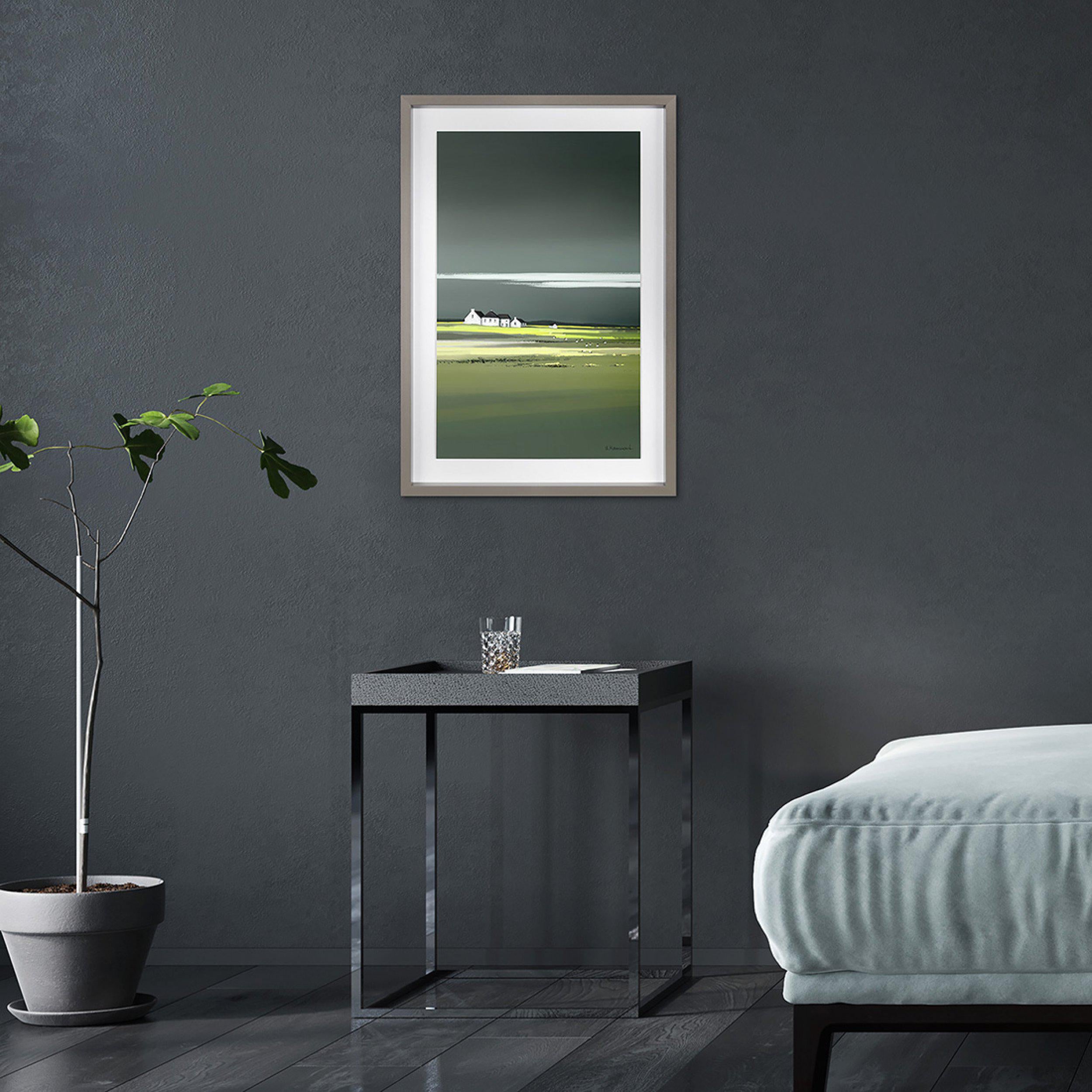 Ethos Framed Print by Ulyana Hammond