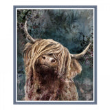 Dougie Framed Canvas by Charlotte Oakley