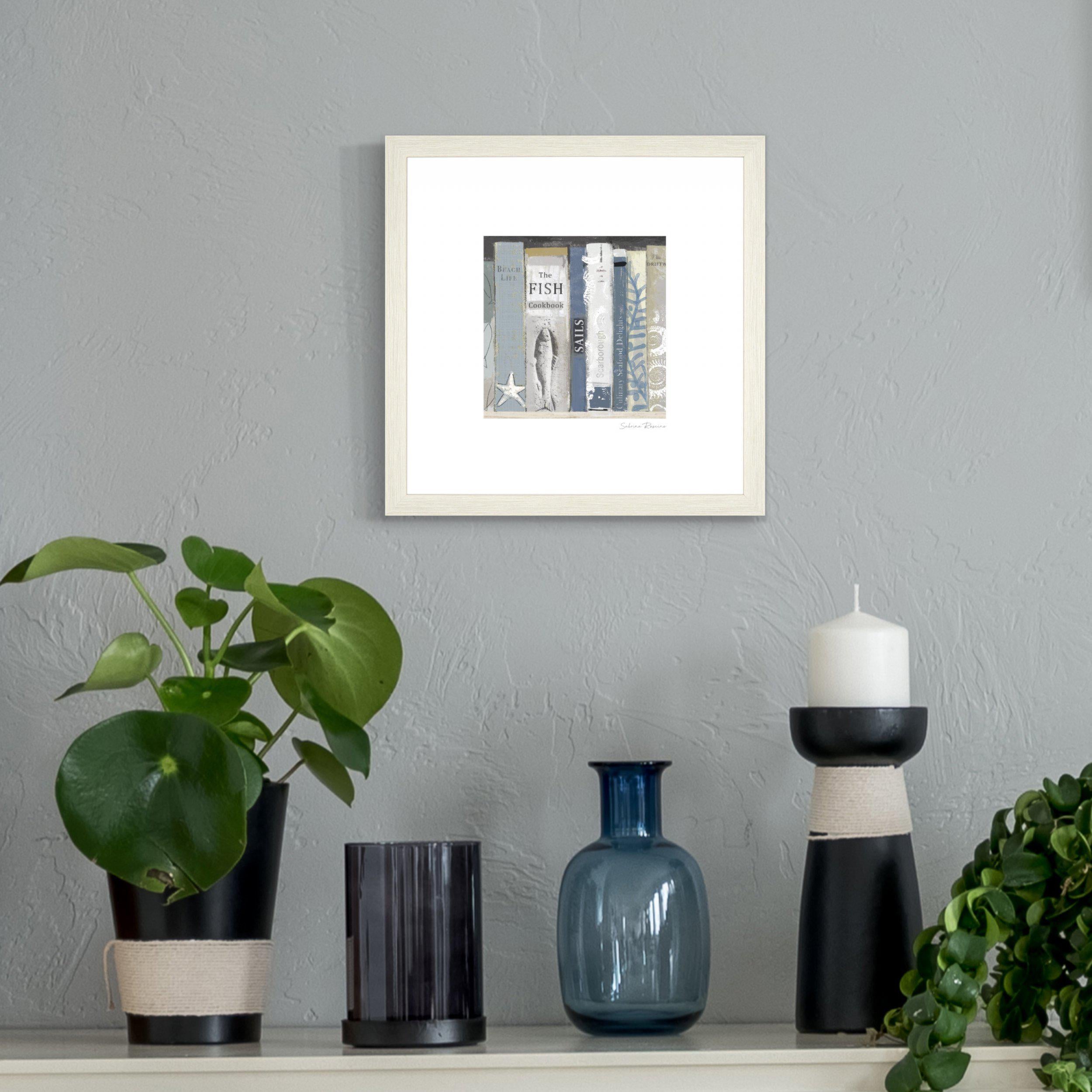 Summer Reads Framed Print by Sabrina Roscino