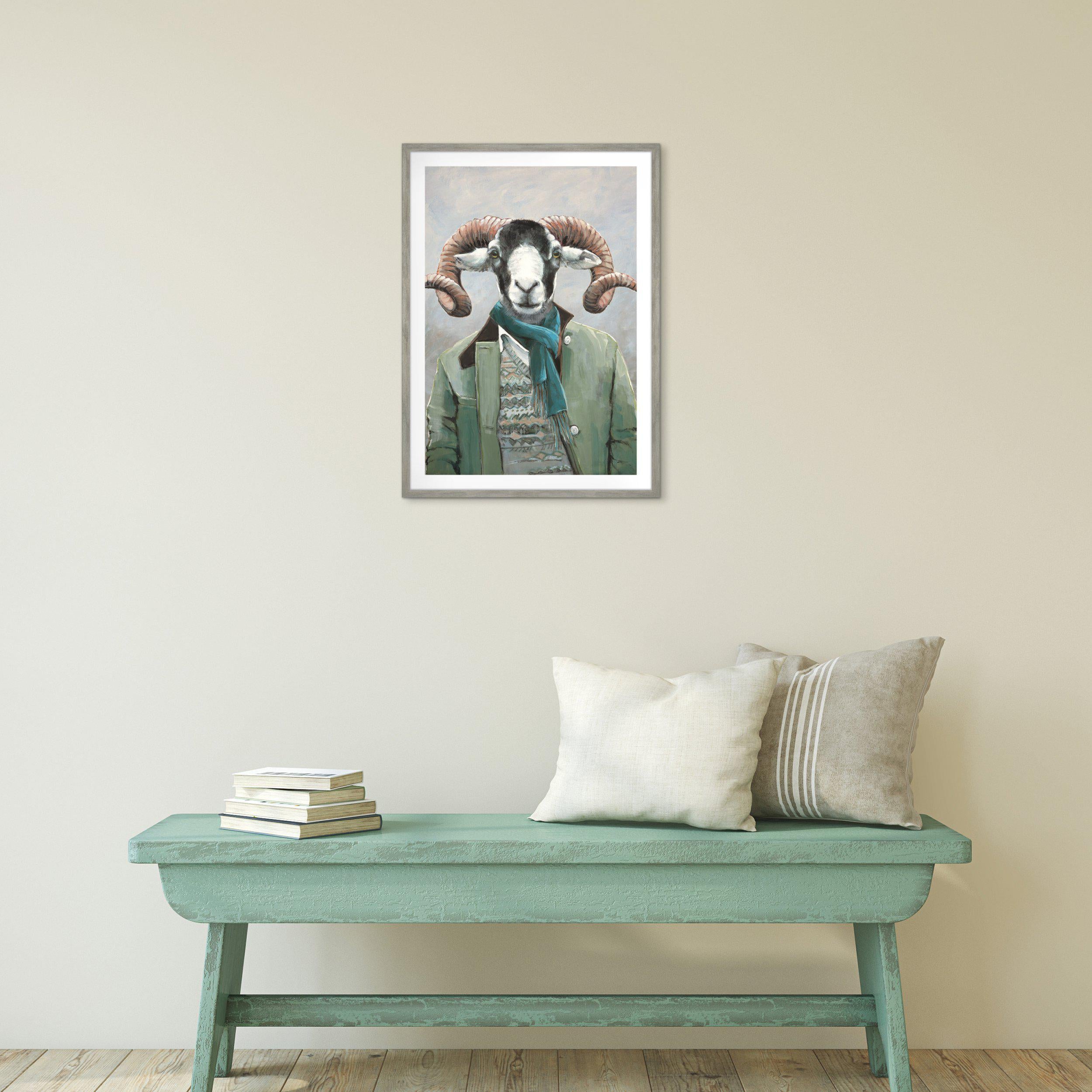 Ralph Framed Print by Adelene Fletcher