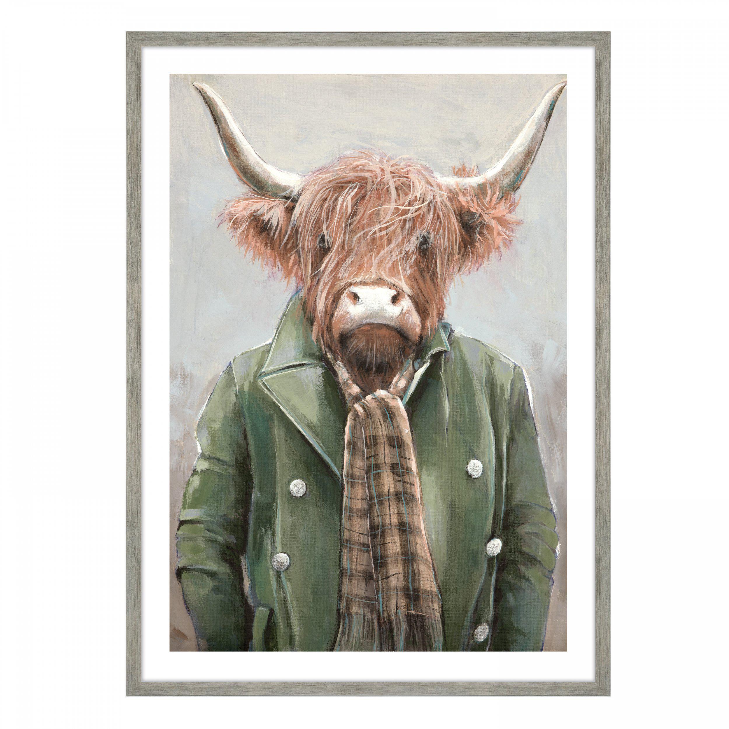 Angus Framed Print by Adelene Fletcher