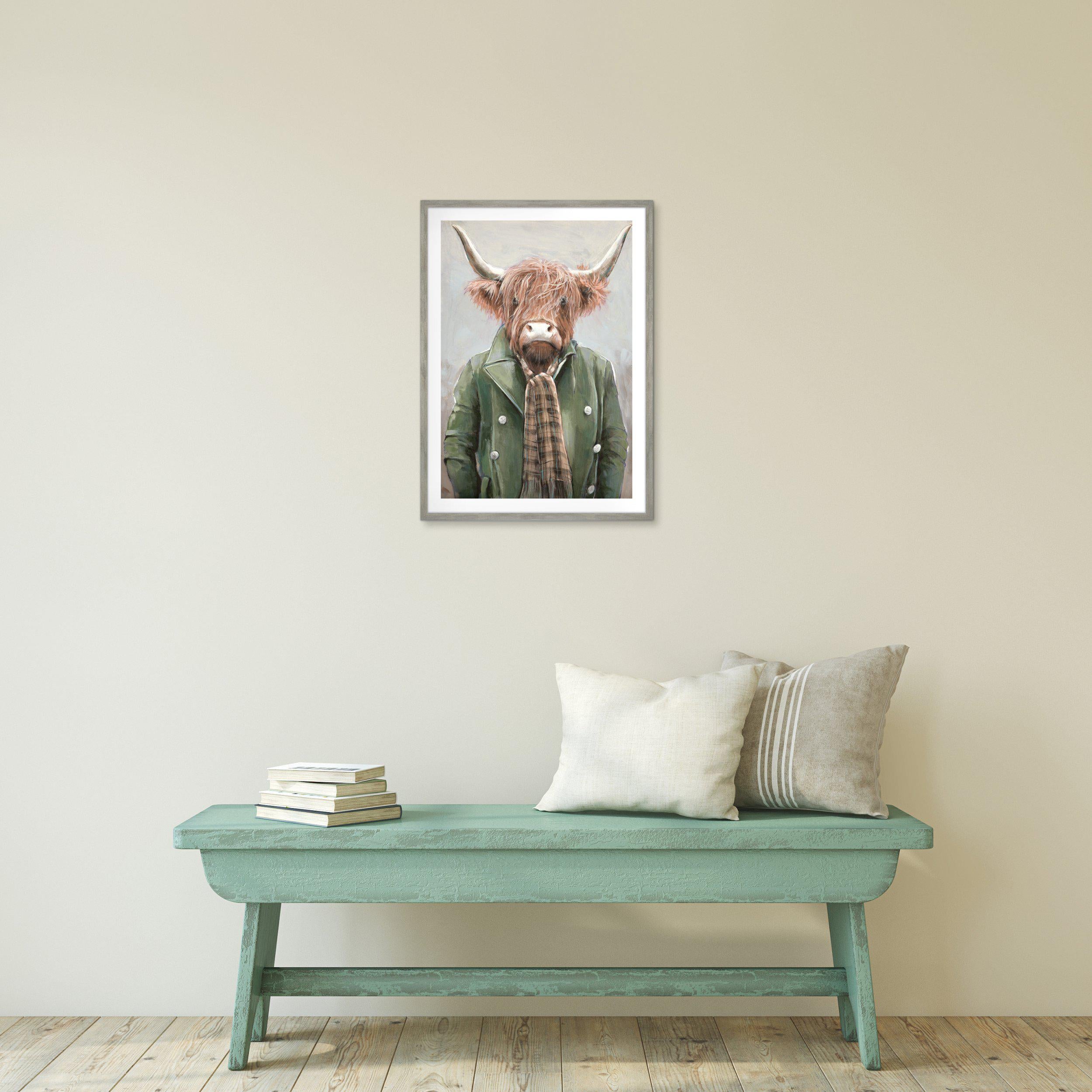 Angus Framed Print by Adelene Fletcher