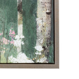 Birch and Bloom Framed Canvas by Natalie Taylor