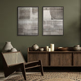 Intersection Framed Canvas Set by Ulyana Hammond