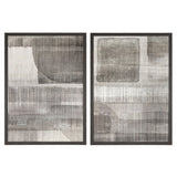 Intersection Framed Canvas Set by Ulyana Hammond