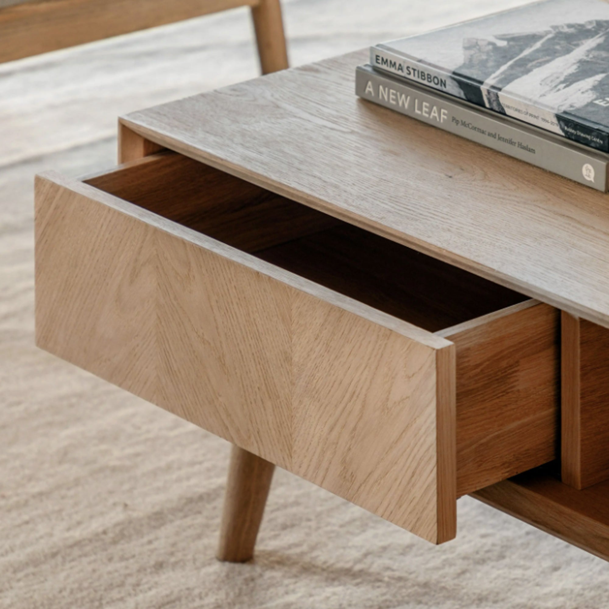 Gallery Milano 2 Drawer Coffee Table