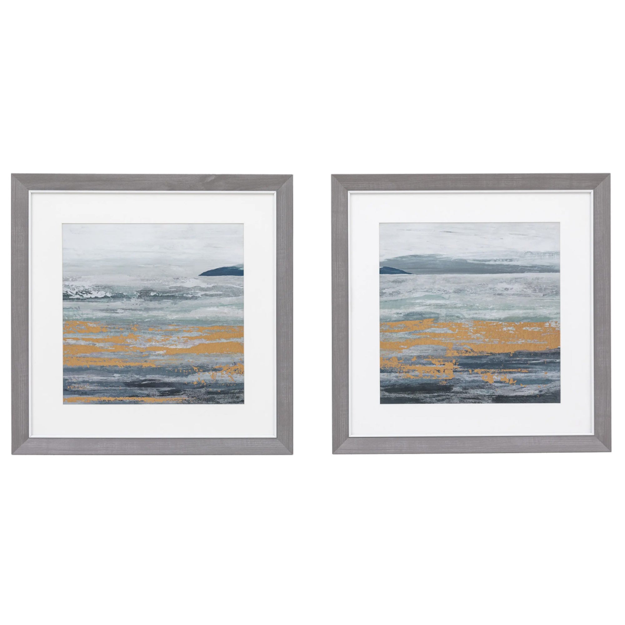 Ocean Glimmer Framed Art