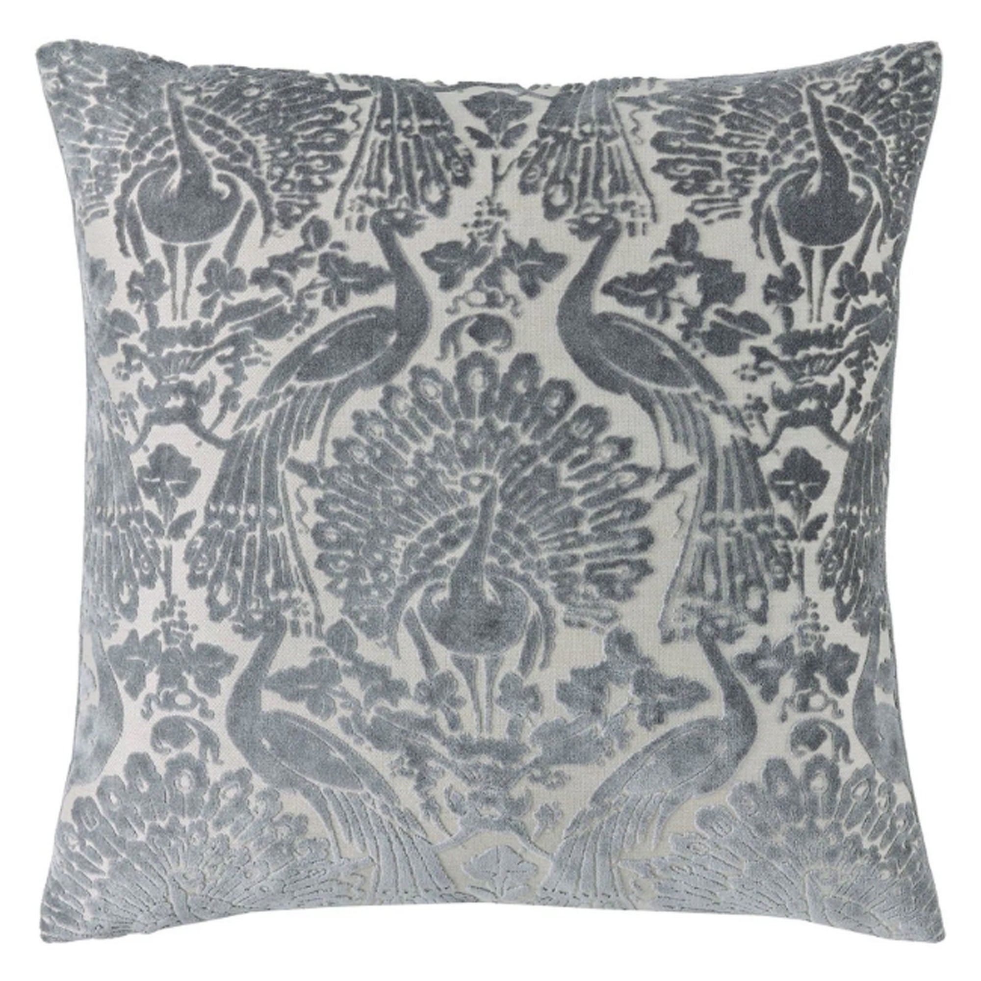 Laura Ashley Peacock Damask Cushion