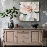Petal Poetry Framed Canvas by Natalie Taylor