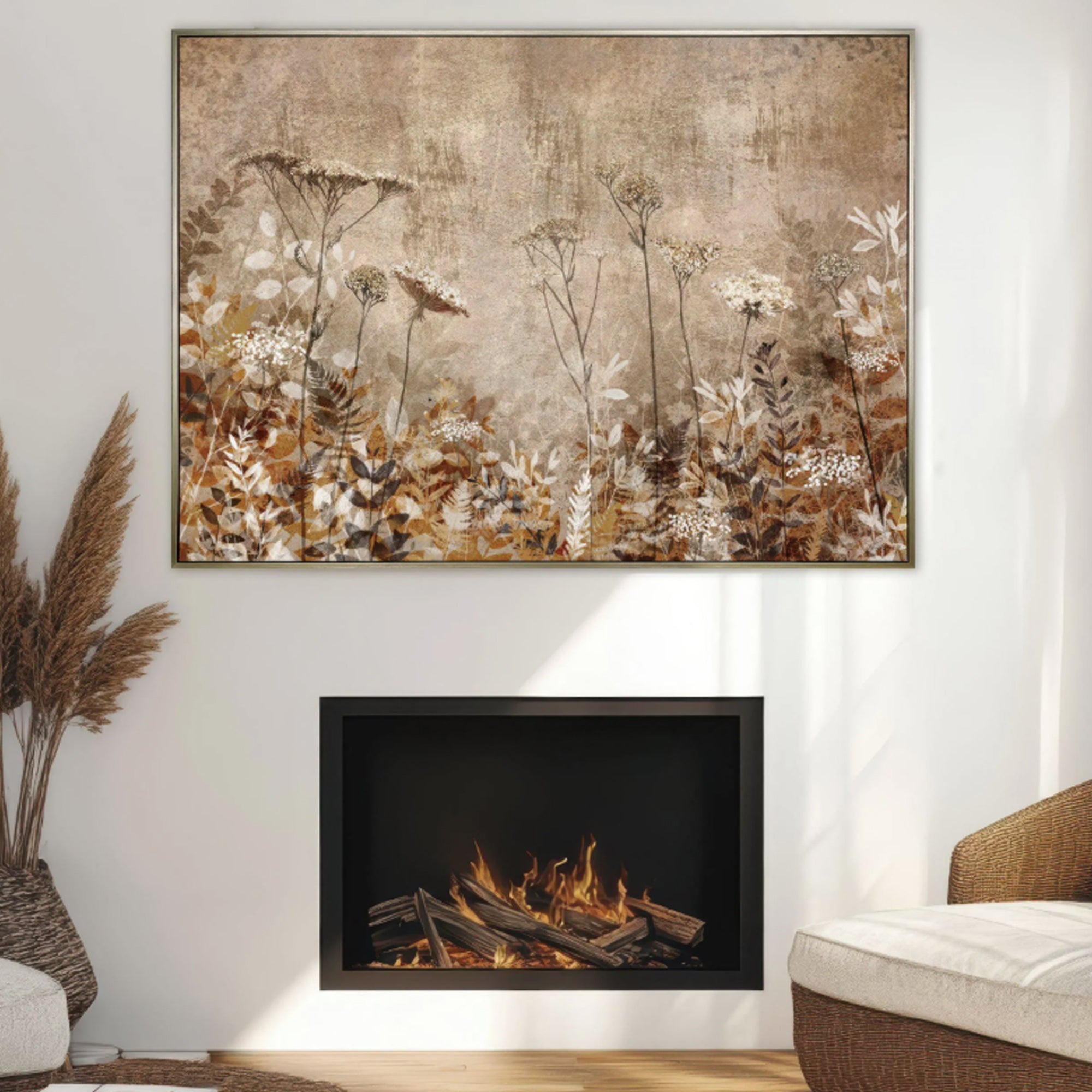 Radiance Framed Canvas by Sabrina Roscino