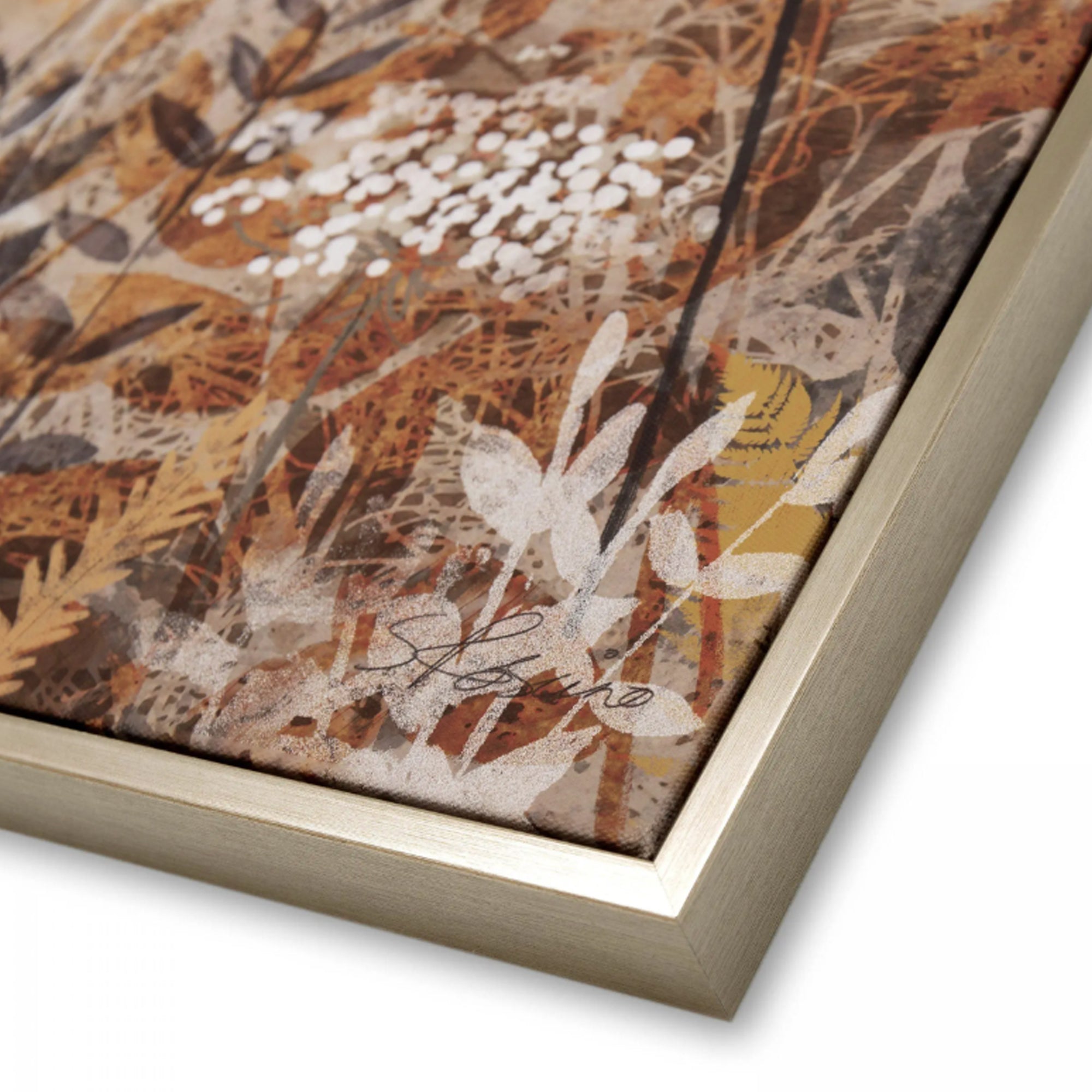 Radiance Framed Canvas by Sabrina Roscino