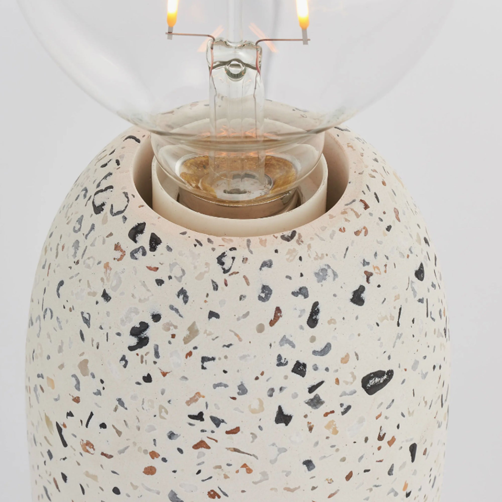 Terrazzo White Table Lamp