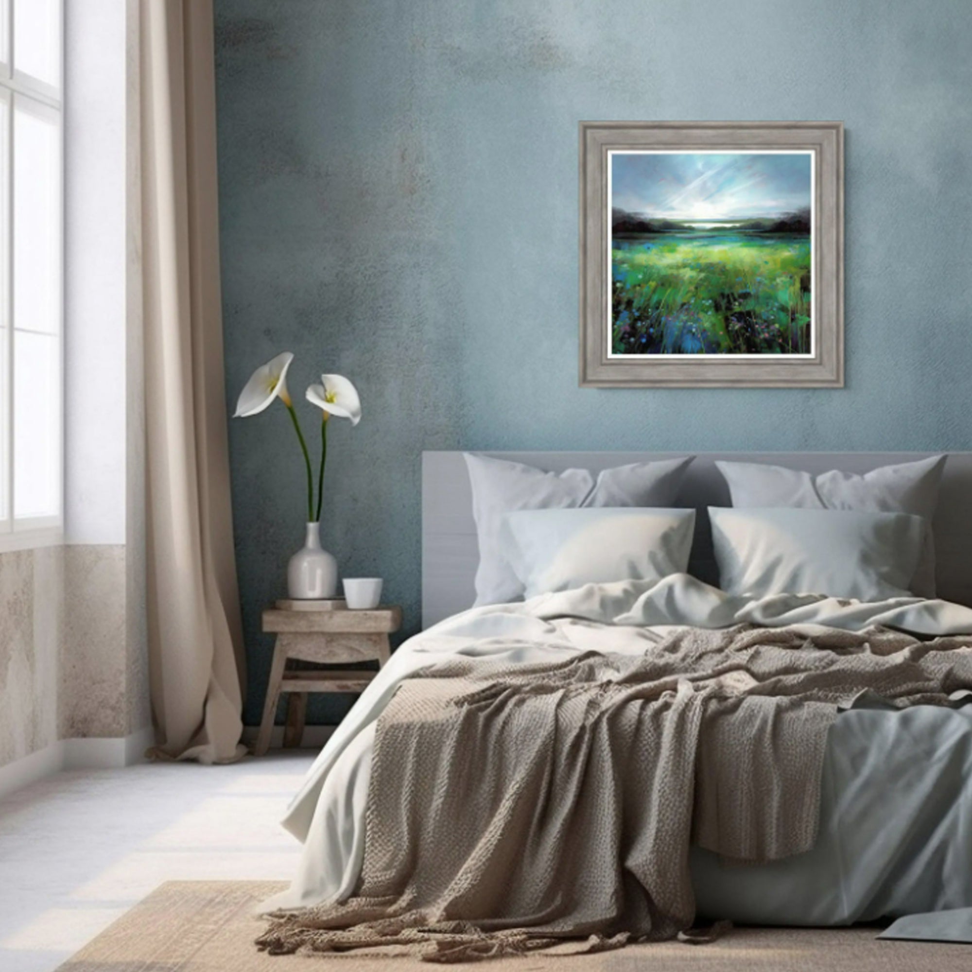 Time Stands Still Small Framed Canvas