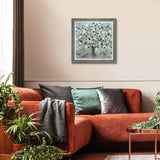 Watch Tree Small Framed Print by Ulyana Hammond