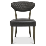 Bentley Designs Ellipse Fumed Oak Dining Chairs (Pair)