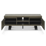 Bentley Designs Ellipse Fumed Oak Entertainment Unit