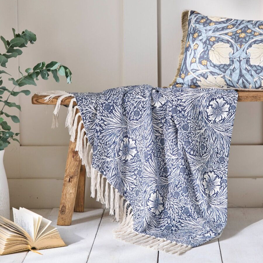 William Morris at Home Marigold Throw