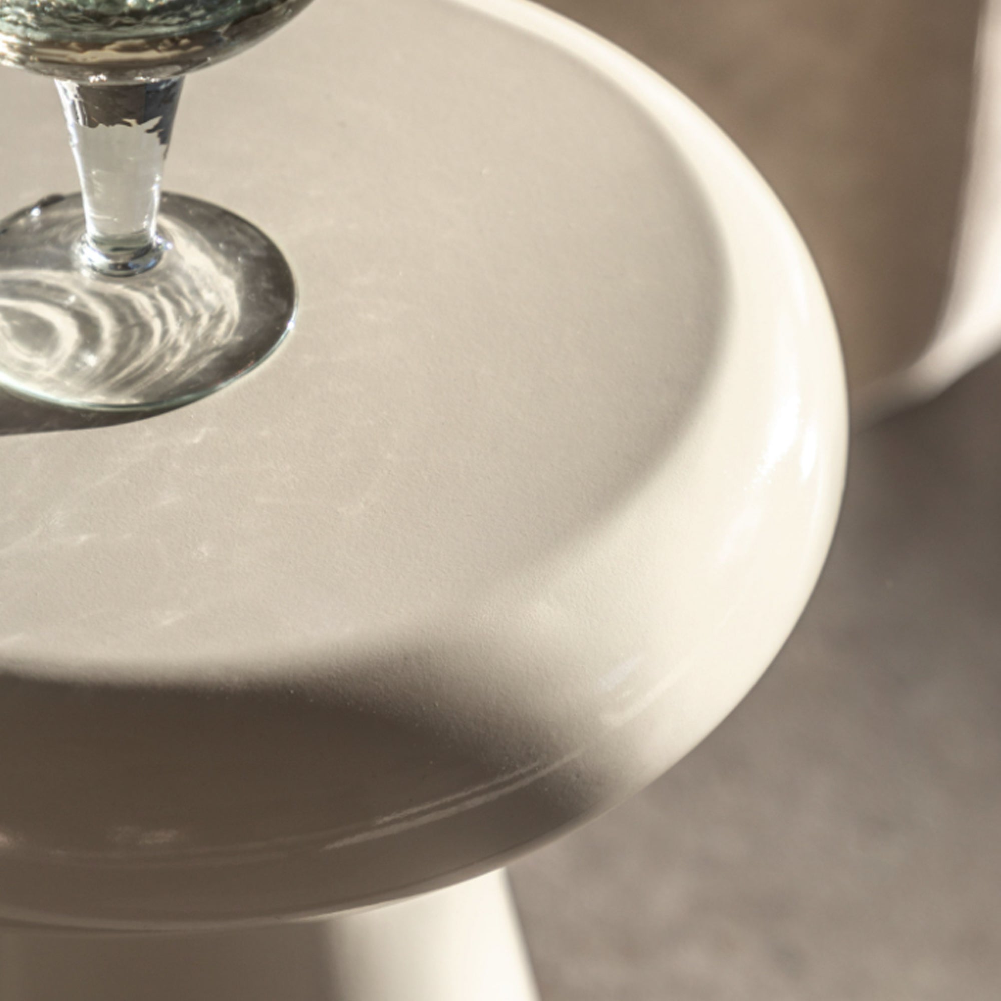 Gallery Pavia Cream Side Table